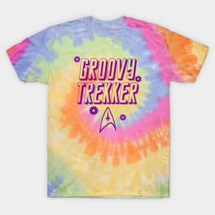 STAR TREK - Groovy Trekker tie dye T-Shirt